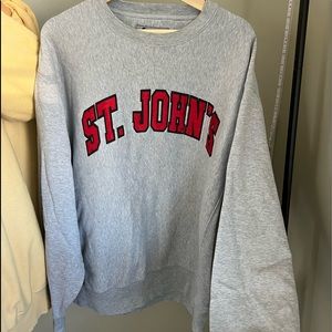 ST. JOHN’s champion crew neck